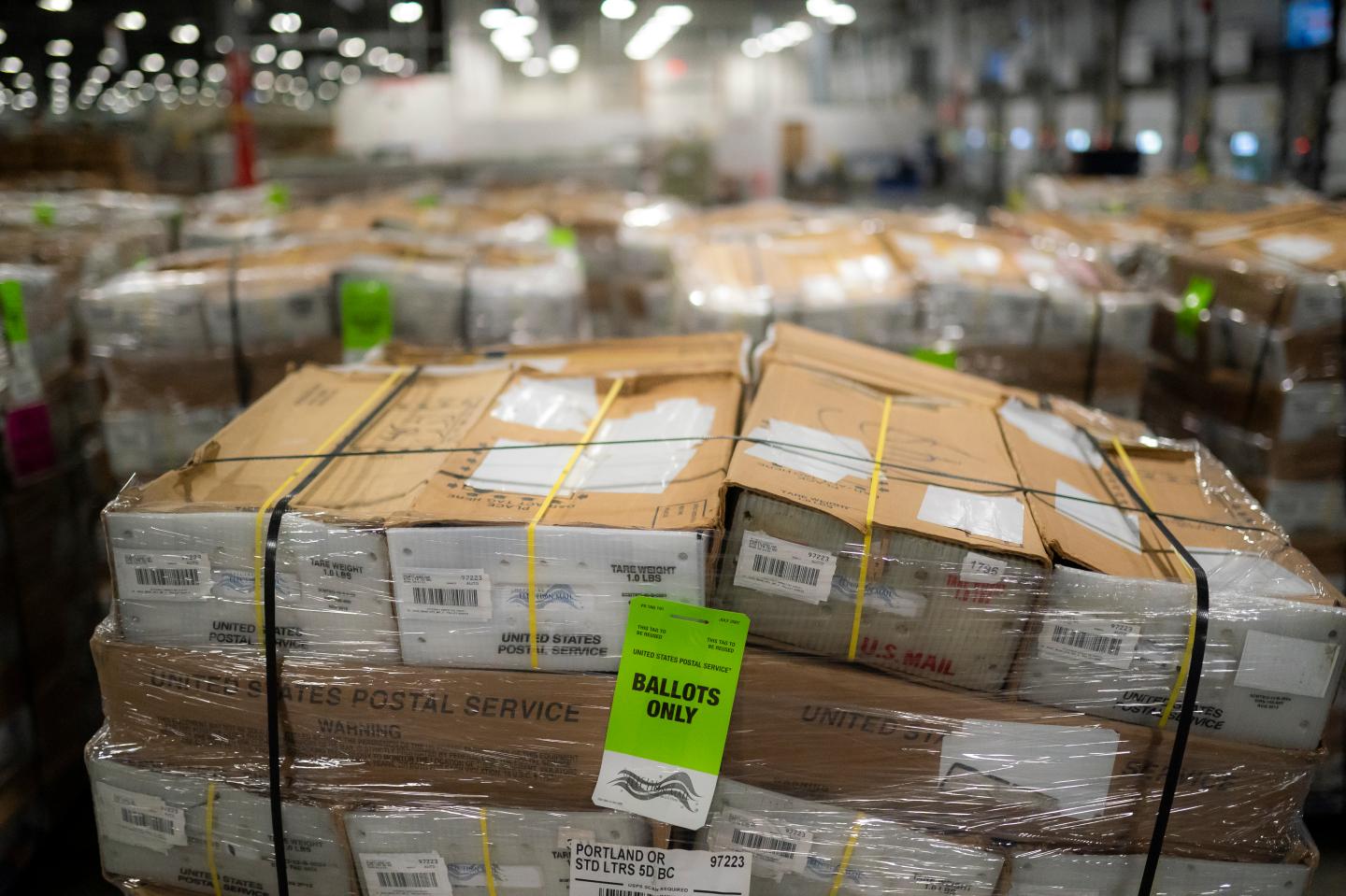 USPS says timely vote delivery isn’t a constitutional right