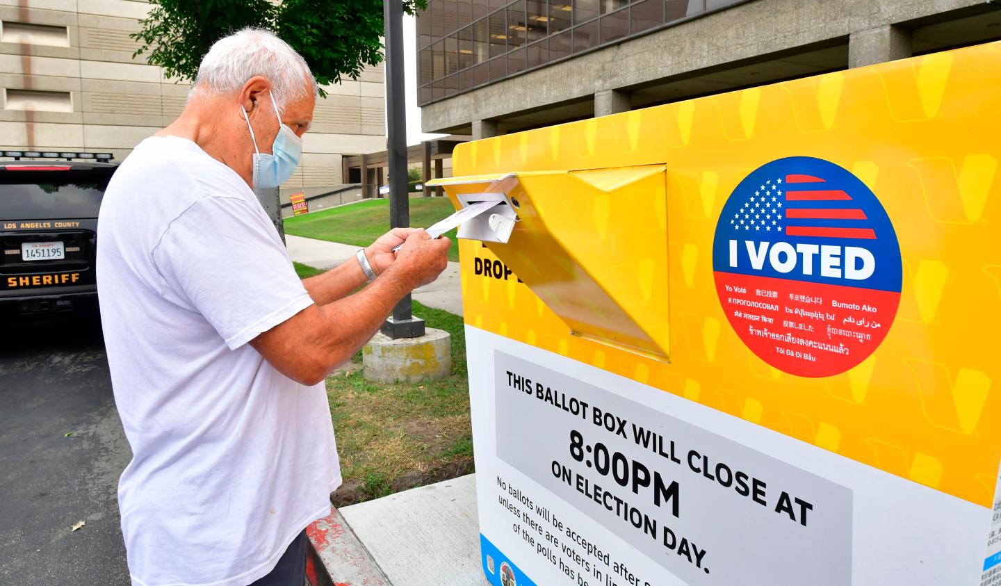 Only a third of Americans plan to vote in person on Election Day