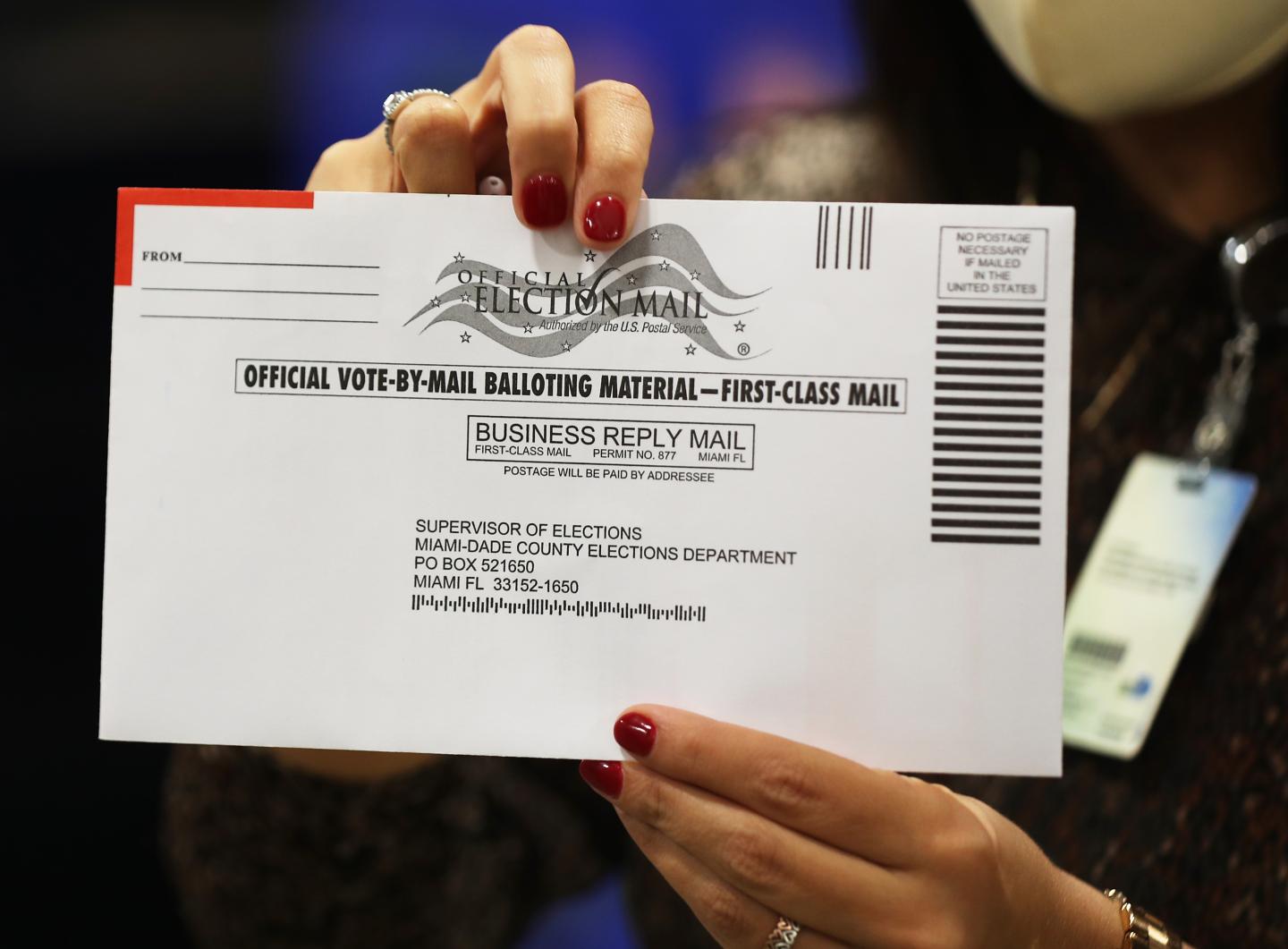 A man caught committing ballot fraud in Florida proves mail voting is secure