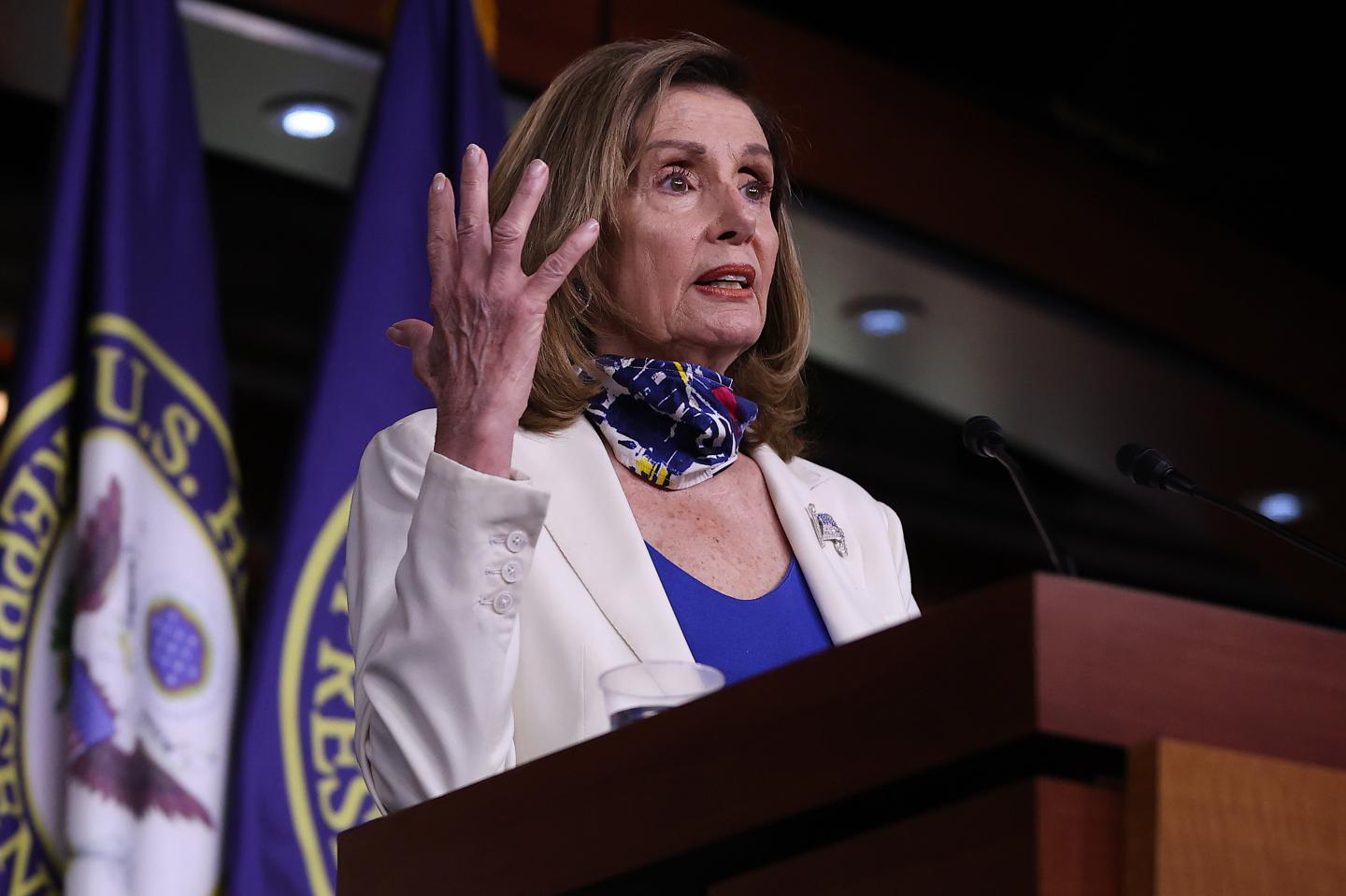 Pelosi says Trump’s COVID diagnosis has improved the odds for another stimulus package