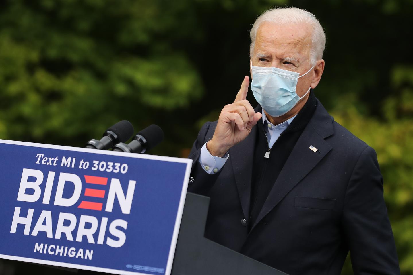 Markets climb as Wall Street grows more content with a possible Biden presidency