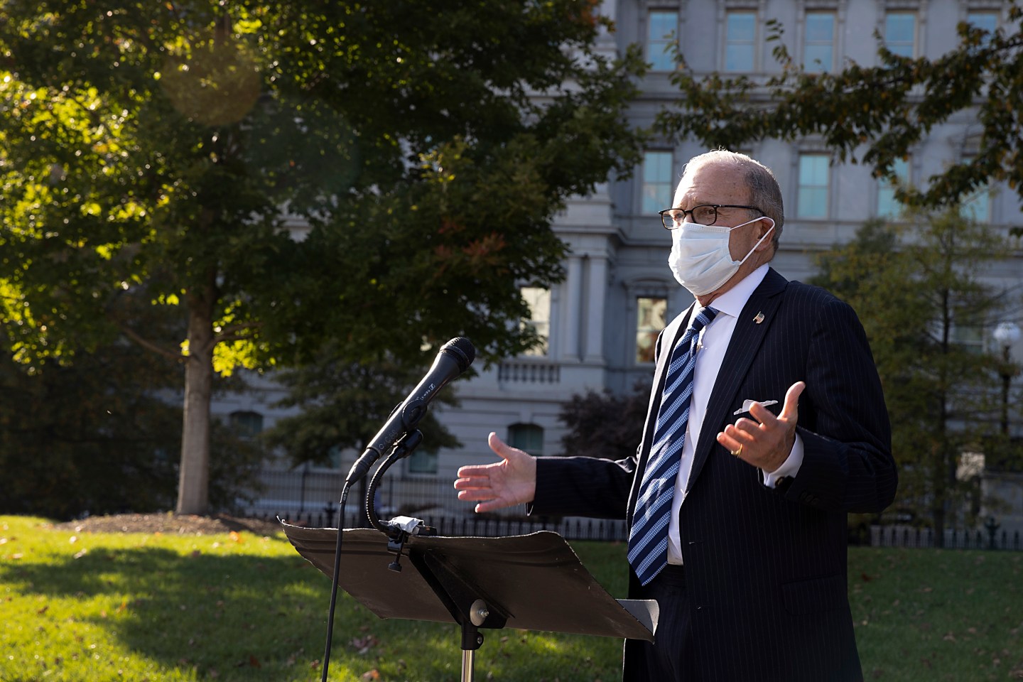 Kudlow says Trump, White House won't release a new tax plan before Election Day