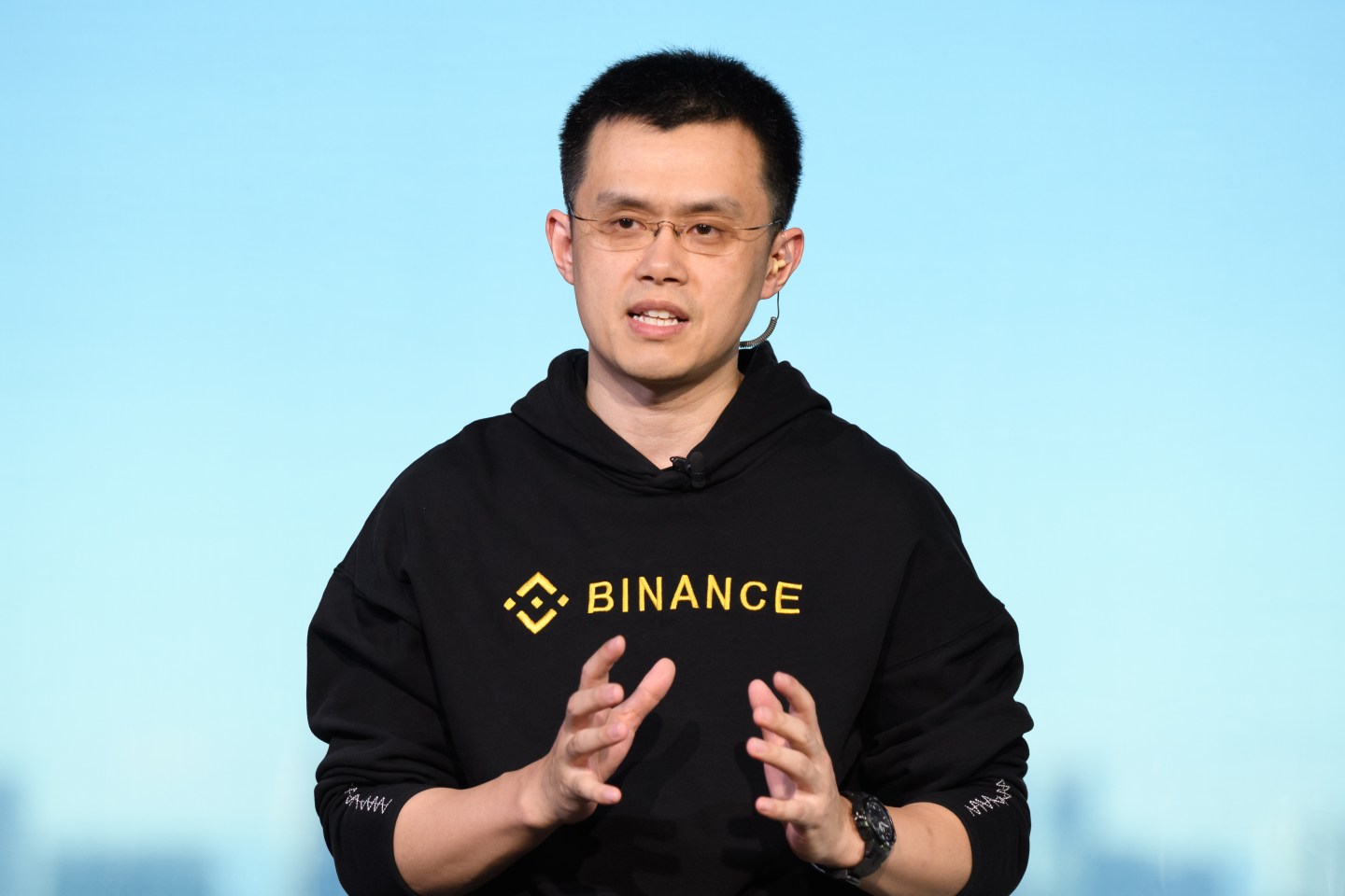 Zhao Changpeng, chief executive officer of Binance, the world&#8217;s biggest cryptocurrency exchange.Akio Kon—Bloomberg via Getty Images