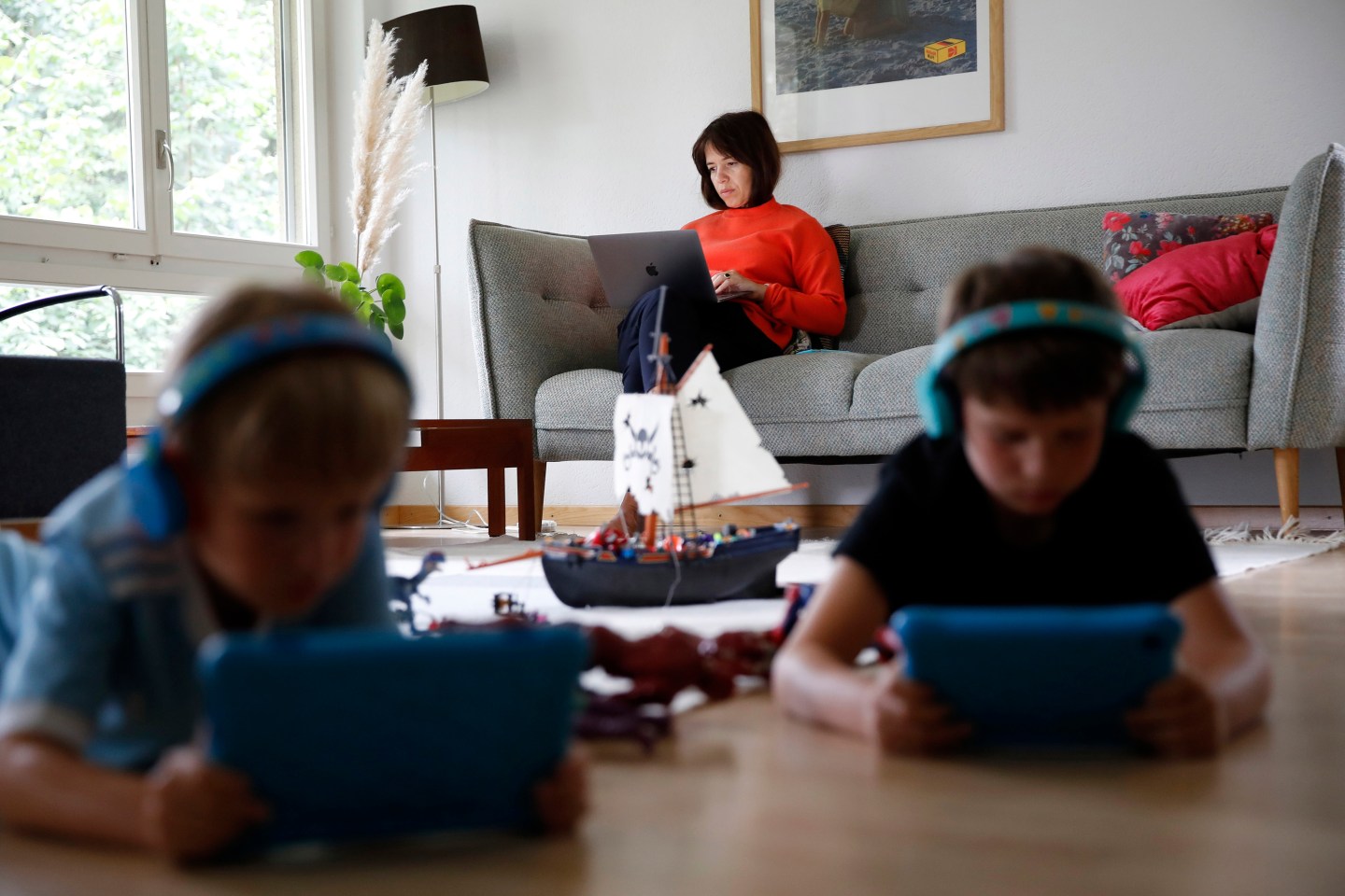 Woman Work From Home-Kids-Gender Bias