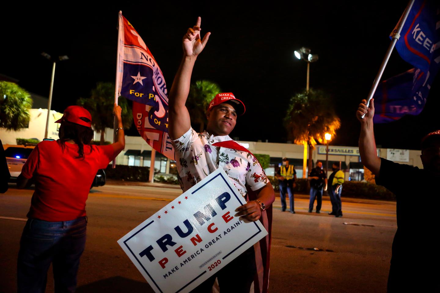 Election-Trump Minority Men Florida