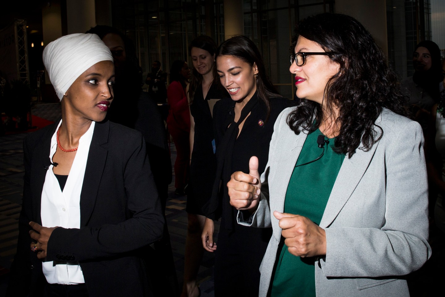 The Squad—Reps. Ilhan Omar of Minnesota, Alexandria Ocasio-Cortez of New York, Rashida Tlaib of Michigan and Ayanna Pressley of Massachusetts—won re-election on Tuesday.