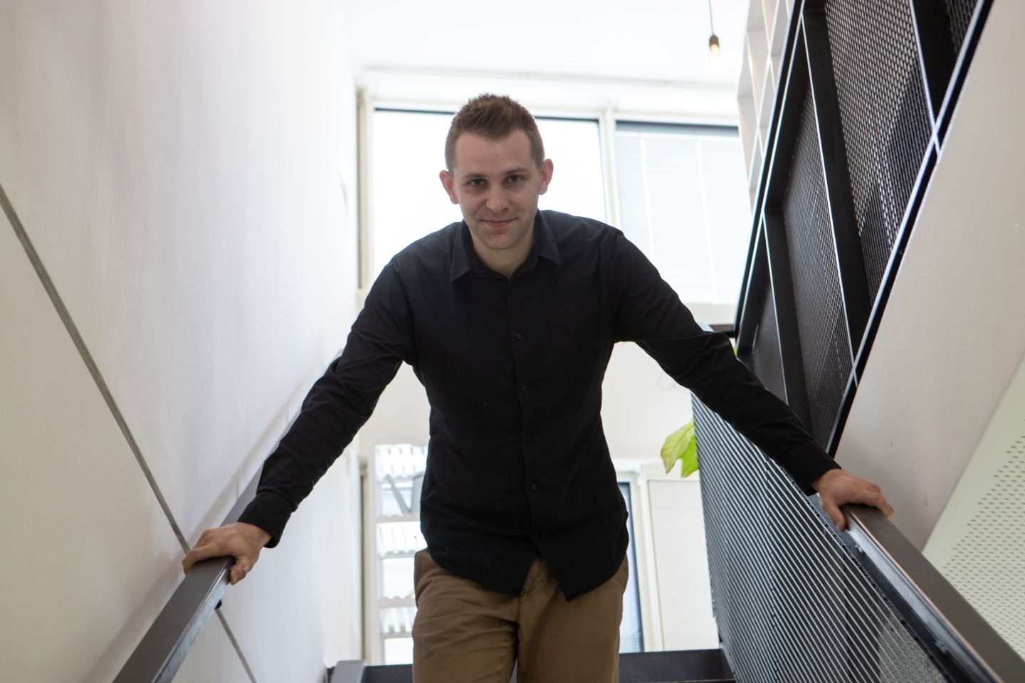 Austrian data protection activist Max Schrems is pictured during an interview with AFP in Vienna on July 16, 2020.