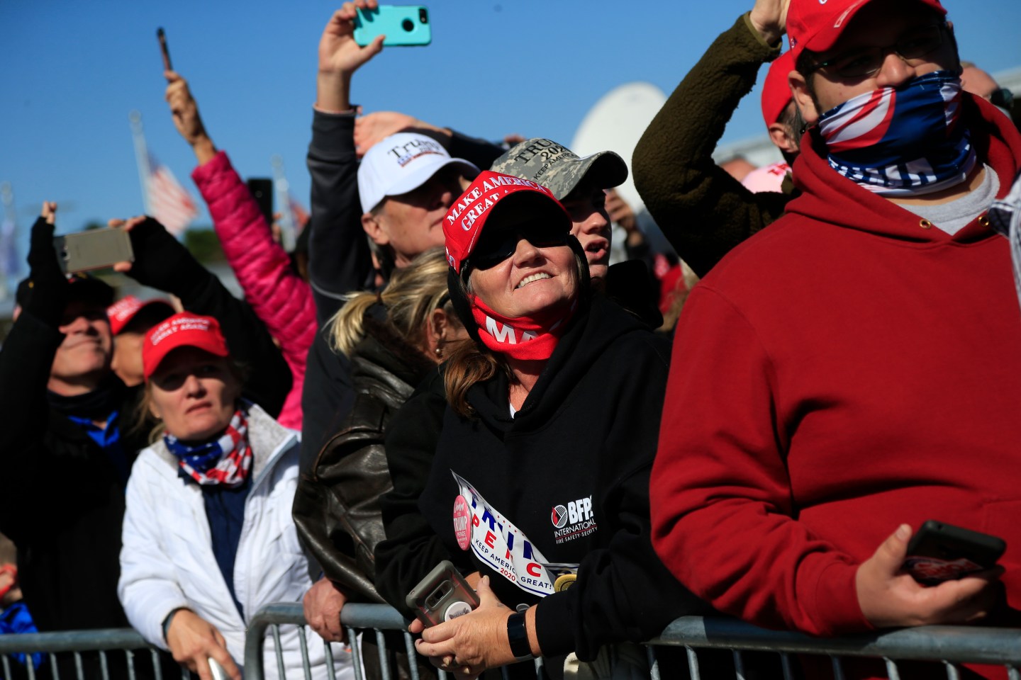 Attendees at a campaign rally for President Trump in Fayetteville, N.C., on Nov. 2. National survey numbers overstate the likelihood of Joe Biden beating Trump, writes one of the few pollsters to correctly predict Trump’s 2016 victory.