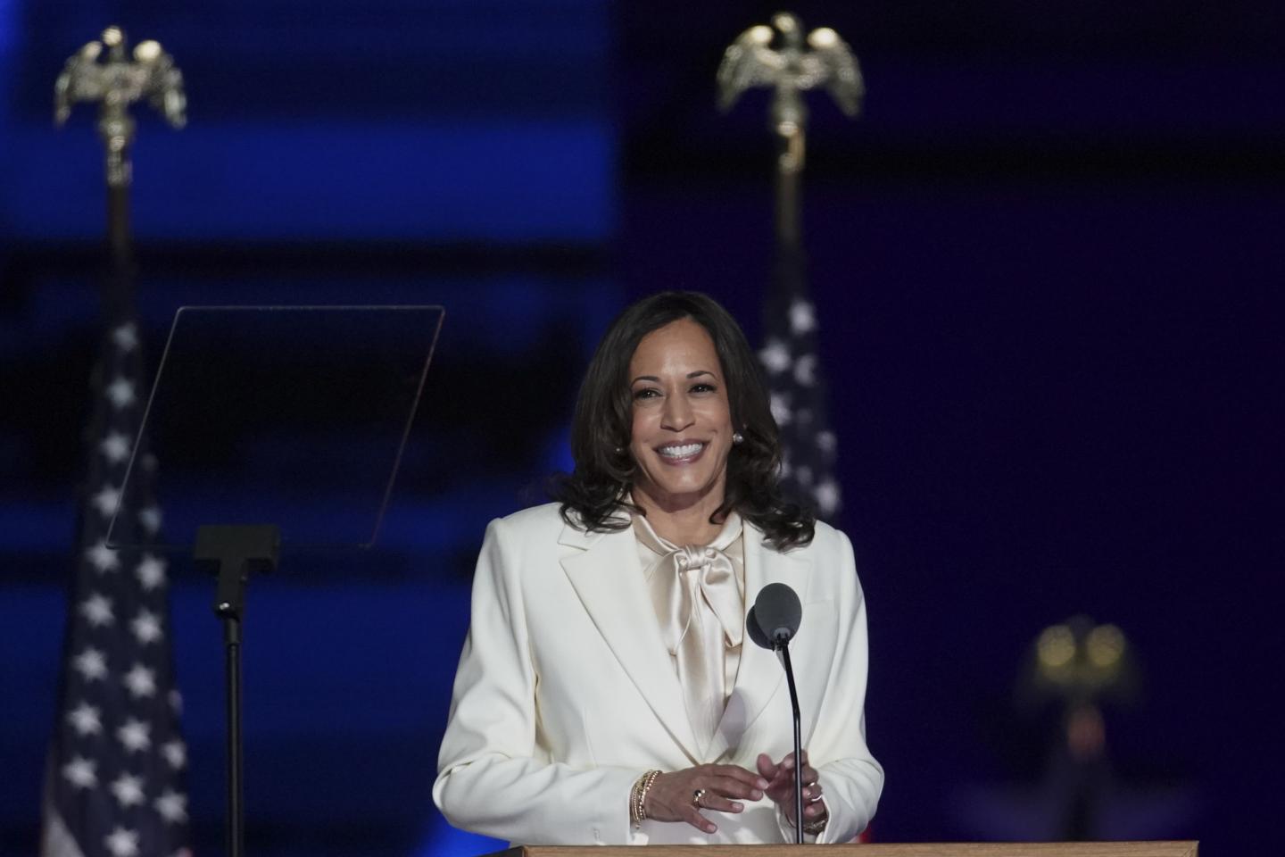 Kamala Harris makes history