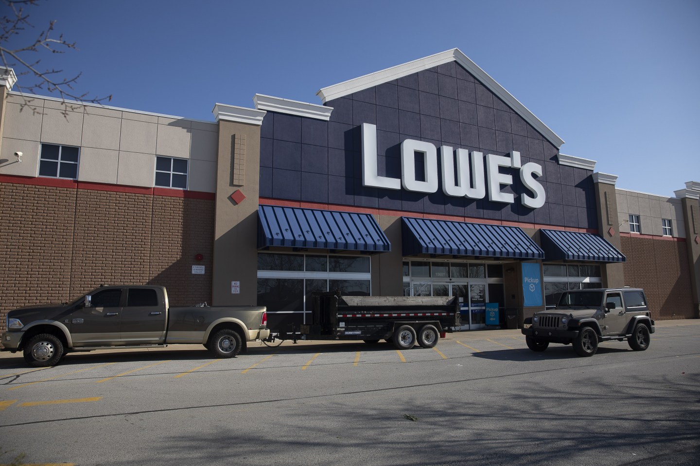 A Lowe's store in Orland Park, Illinois.