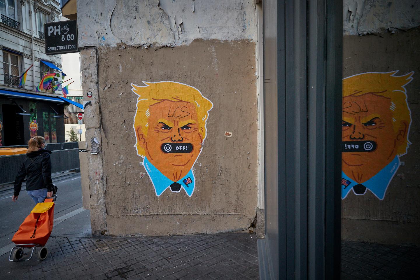 As America holds its breath over an election outcome, Twitter lights up with cracks from around the world