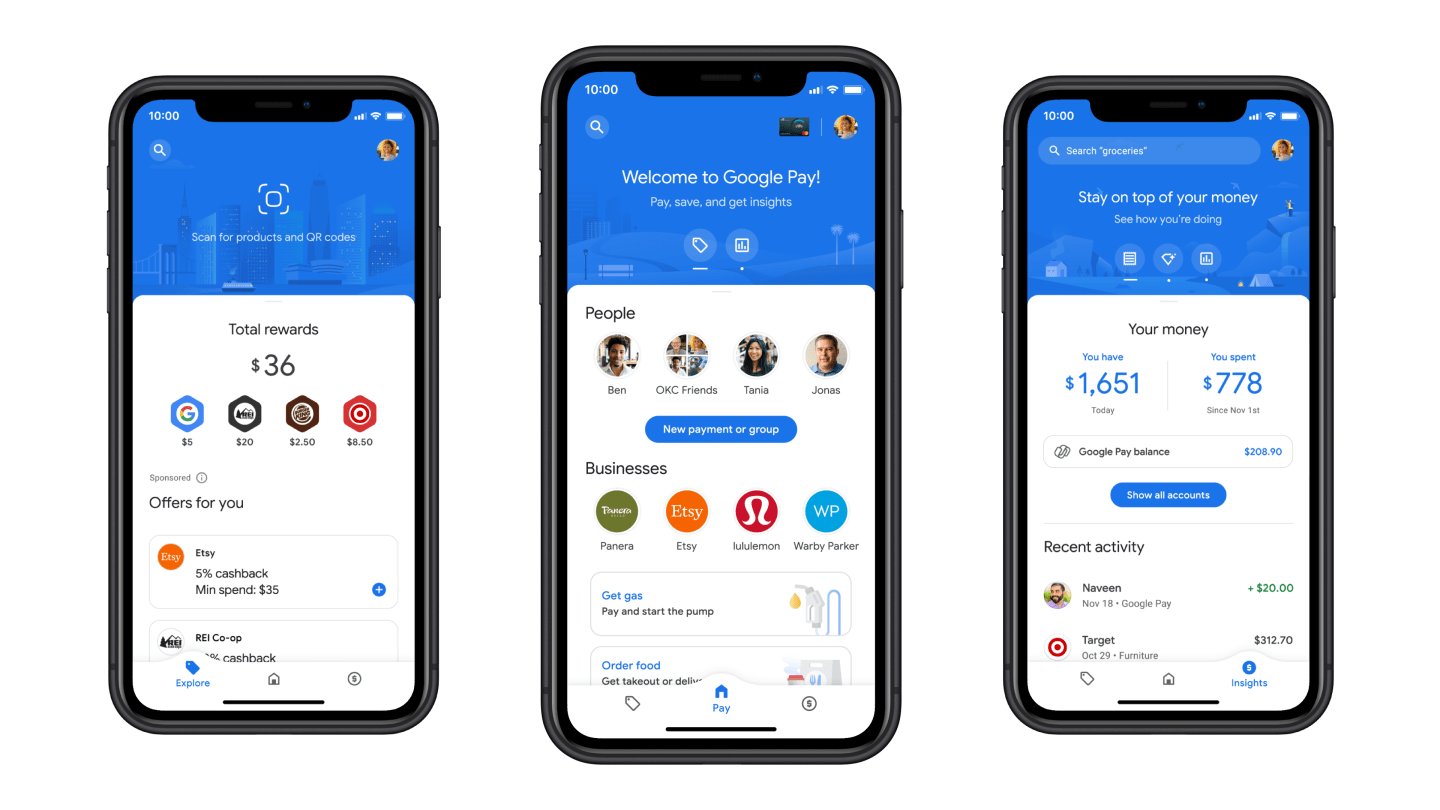 Google revamps Google Pay app, adds 11 bank partners