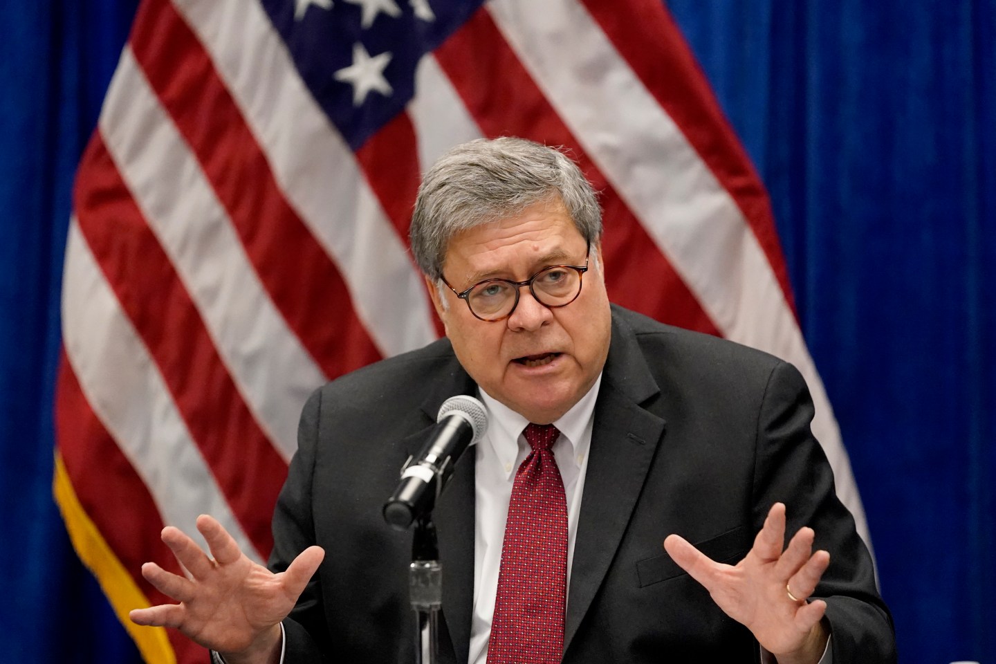 Attorney general William Barr resigns, effective December 23