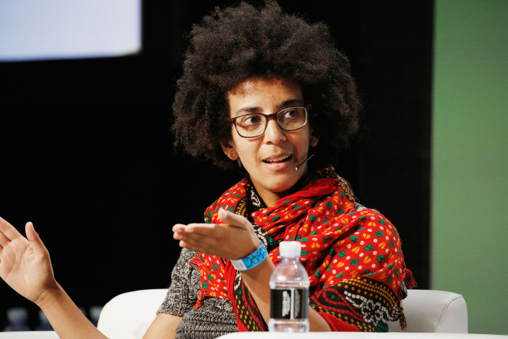 Photo of Timnit Gebru.