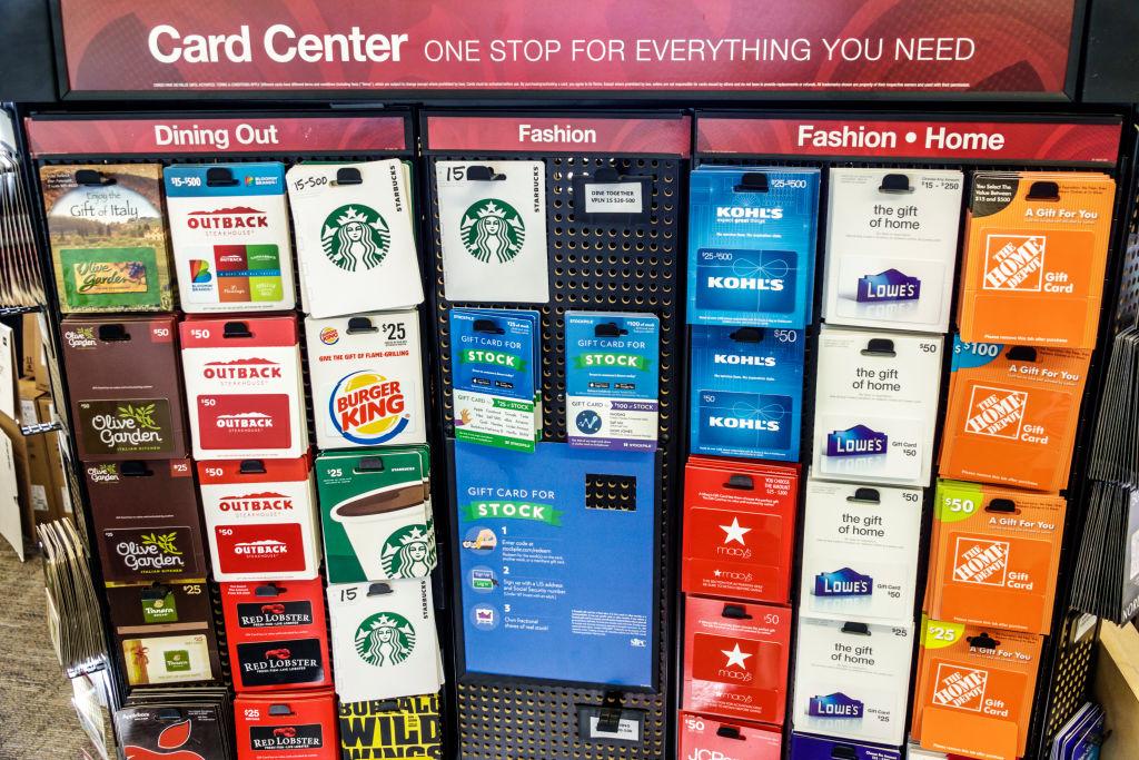 Americans are on track to buy more gift cards this holiday season than ever before
