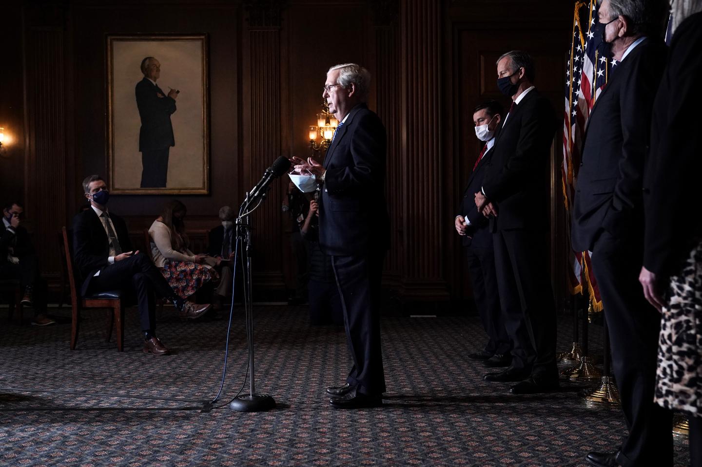 A last-ditch push to save stimulus checks is gaining traction