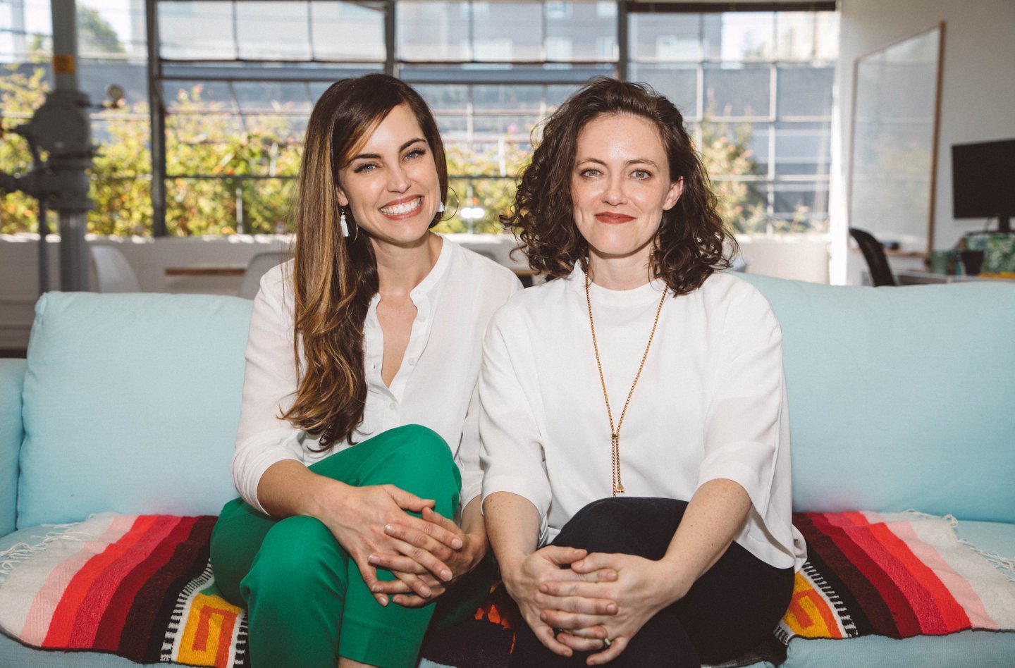Workit Health cofounders Robin McIntosh and Lisa McLaughlin.
