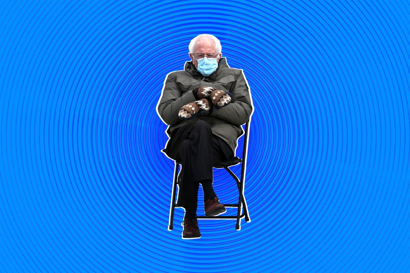 Bernie Sanders Meme Inauguration Merchandise