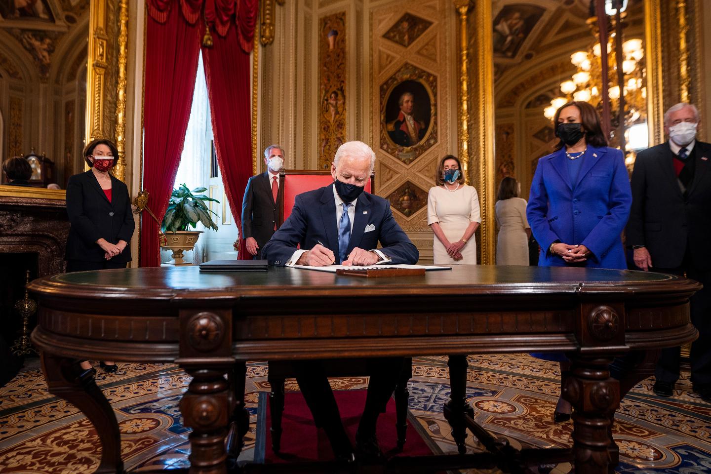 Biden Inauguration-Presidents Room