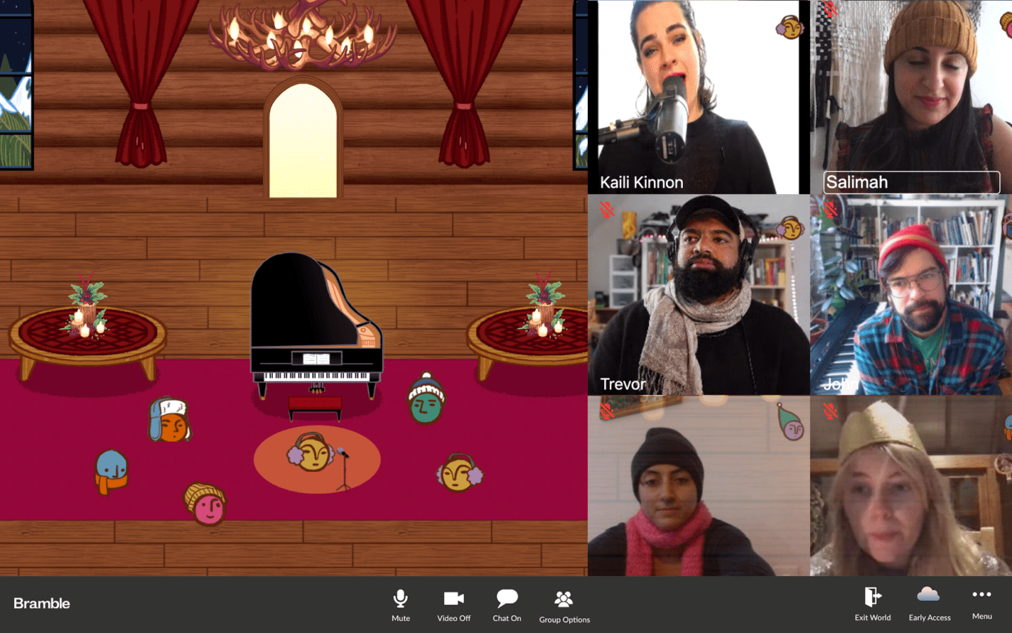 Before the pandemic, Artery used to throw immersive live events. When COVID decimated its business, the company created a new online platform that is more than just a wall of faces.