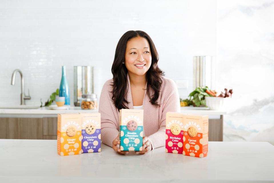 Denise Woodard's Partake Foods CEO just closed a $4.8 million round of funding.