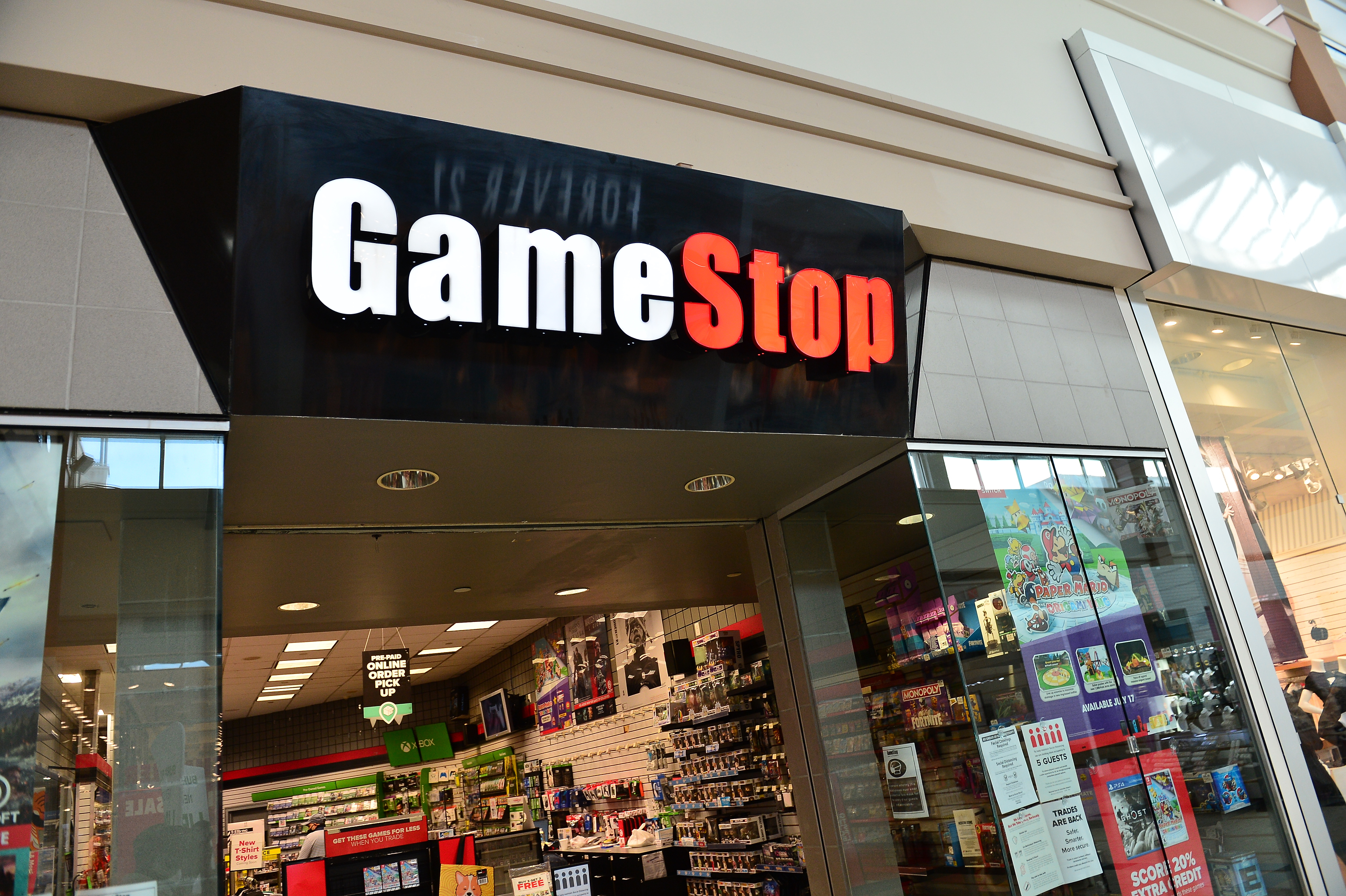 GameStop stock has a wild week. 