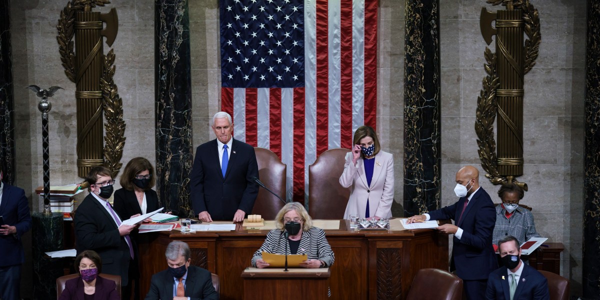 Trump promises 'orderly transition' after Congress certifies Biden win ...