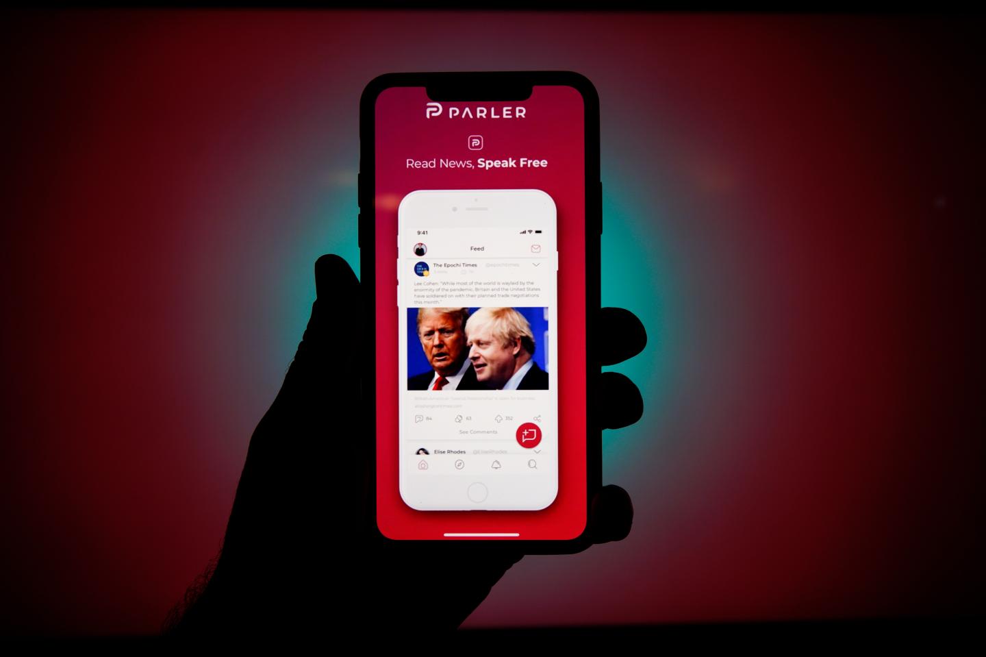Parler reappears, but its full return could take some time
