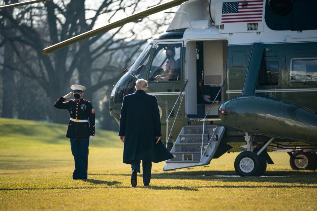 President Trump Departs White House For Border Visit