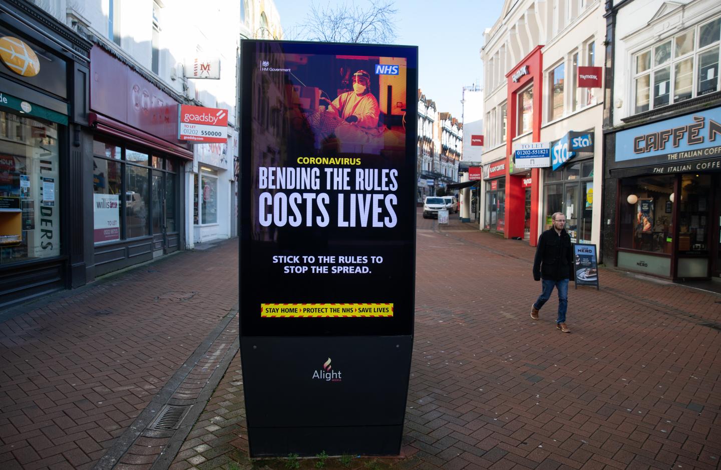 U.K. weighs paying people to self isolate as COVID-19 death toll hits new records