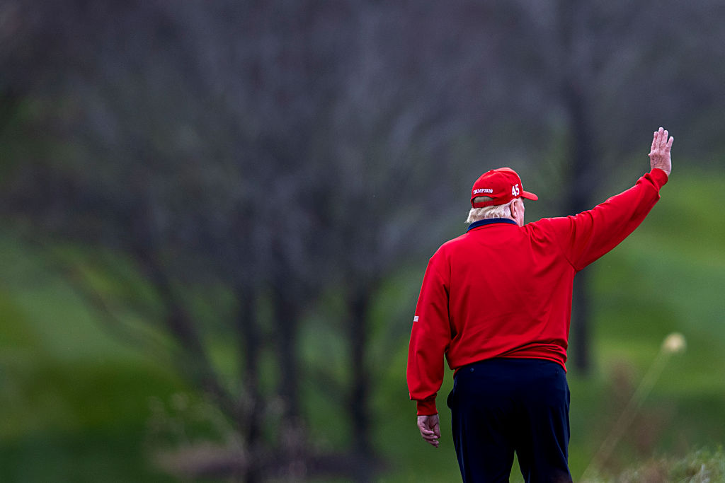 President Trump Departs For Camp David