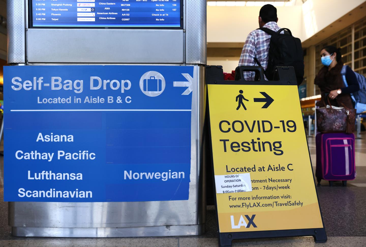 U.S. will require incoming travelers provide proof of a negative COVID-19 test