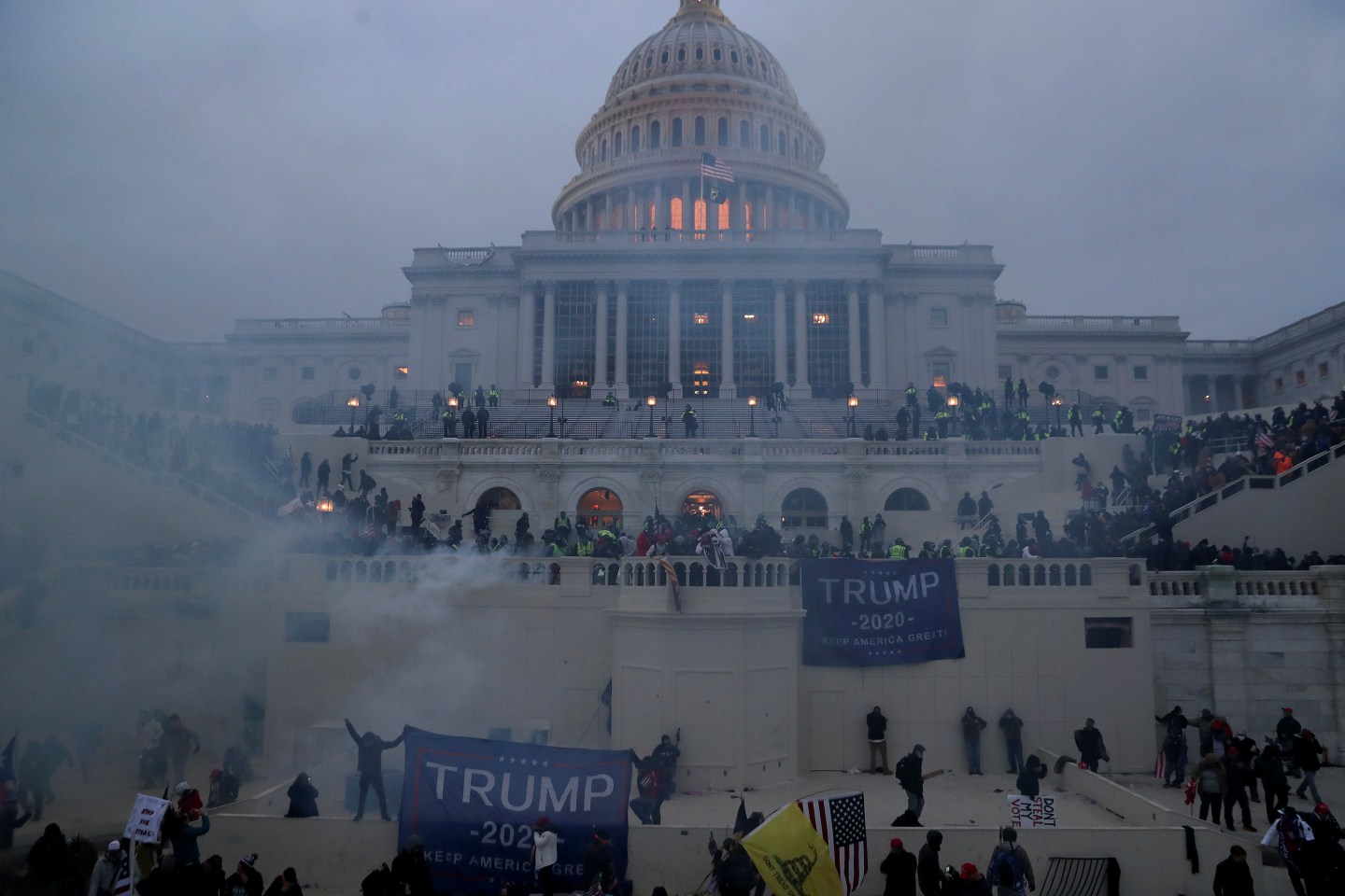Leah Millis-Photographing the Capitol Insurrection