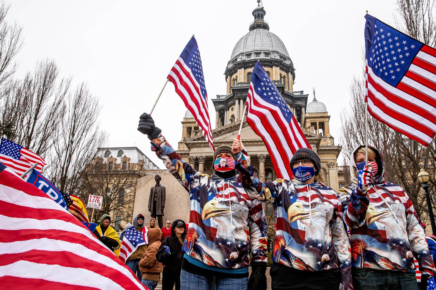 State Trump Protests-Illinois