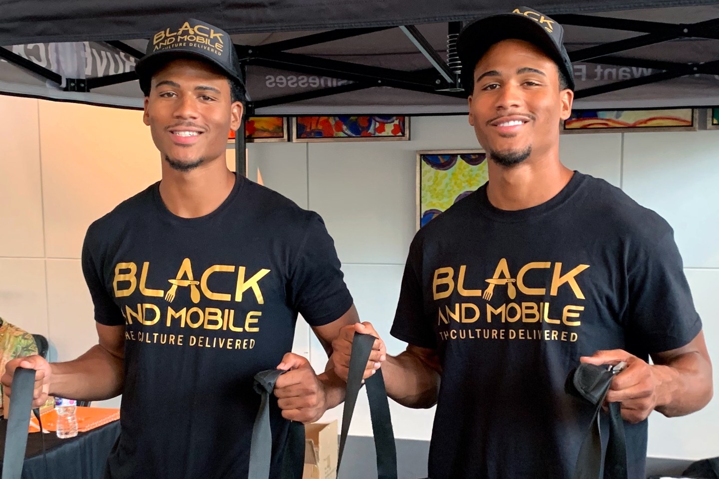 Black and Mobile-Food Delivery Featured