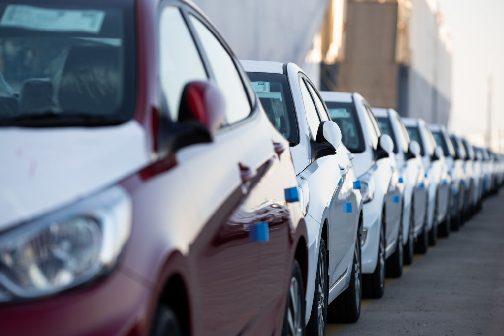 Hyundai Motor's Ulsan Port Ahead of Earnings Announcement