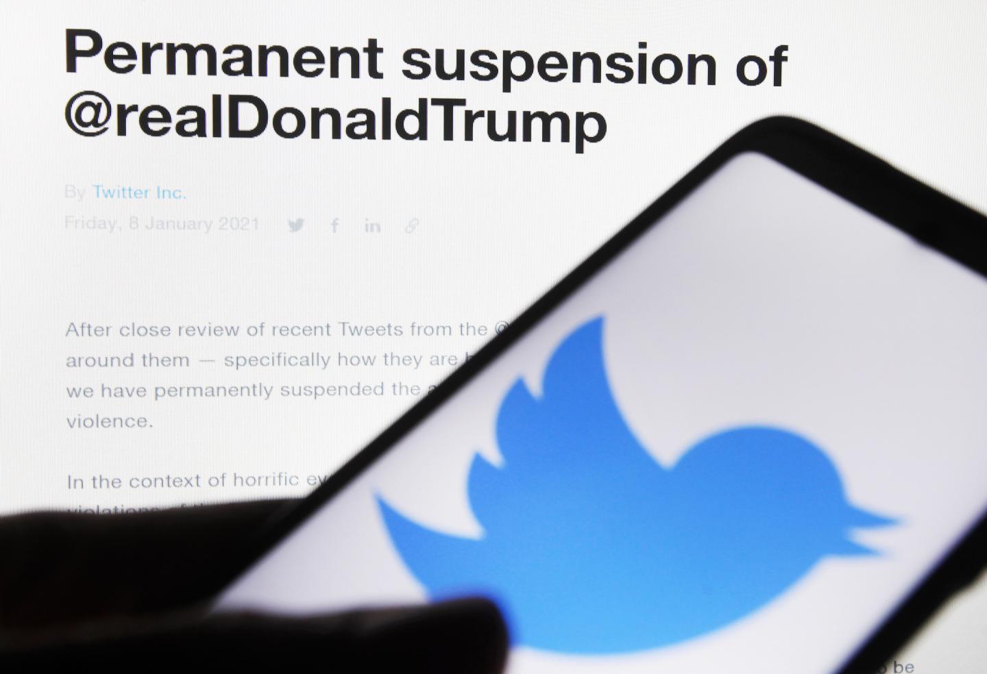 Twitter CFO: Trump is never coming back, even if he runs again