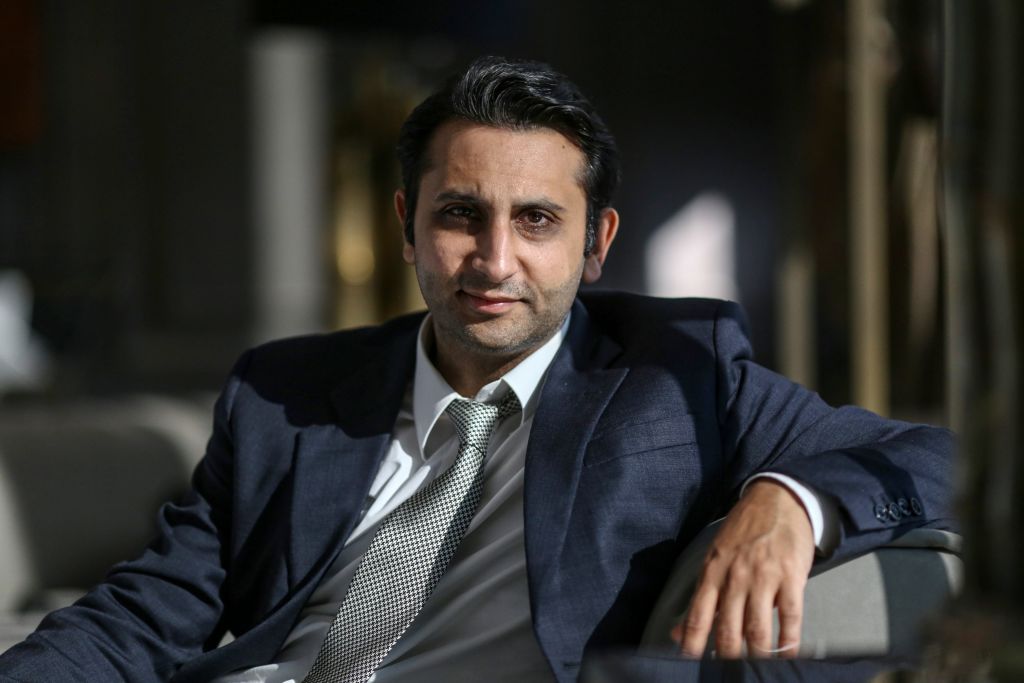Adar Poonawalla, CEO of the Serum Institute of India, at the company’s Hadapsar plant in Pune, India, on Jan. 22, 2021. Serum, the world’s largest vaccine maker by volume, has an agreement with AstraZeneca to produce at least 1 billion doses of its COVID-19 vaccine, developed in partnership with the University of Oxford.