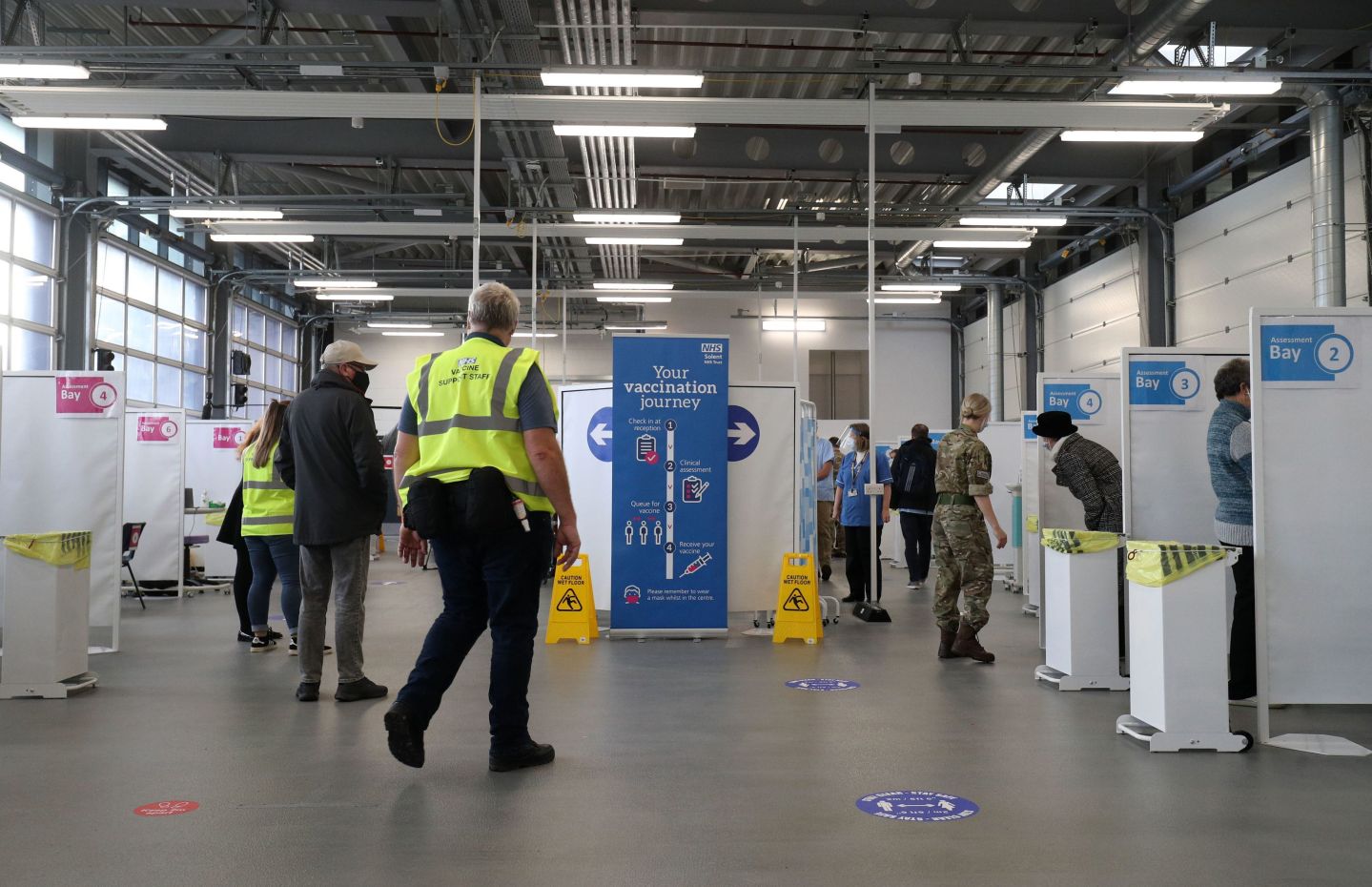 Rapid pace of U.K.’s COVID-19 vaccine rollout offers hope for economic recovery