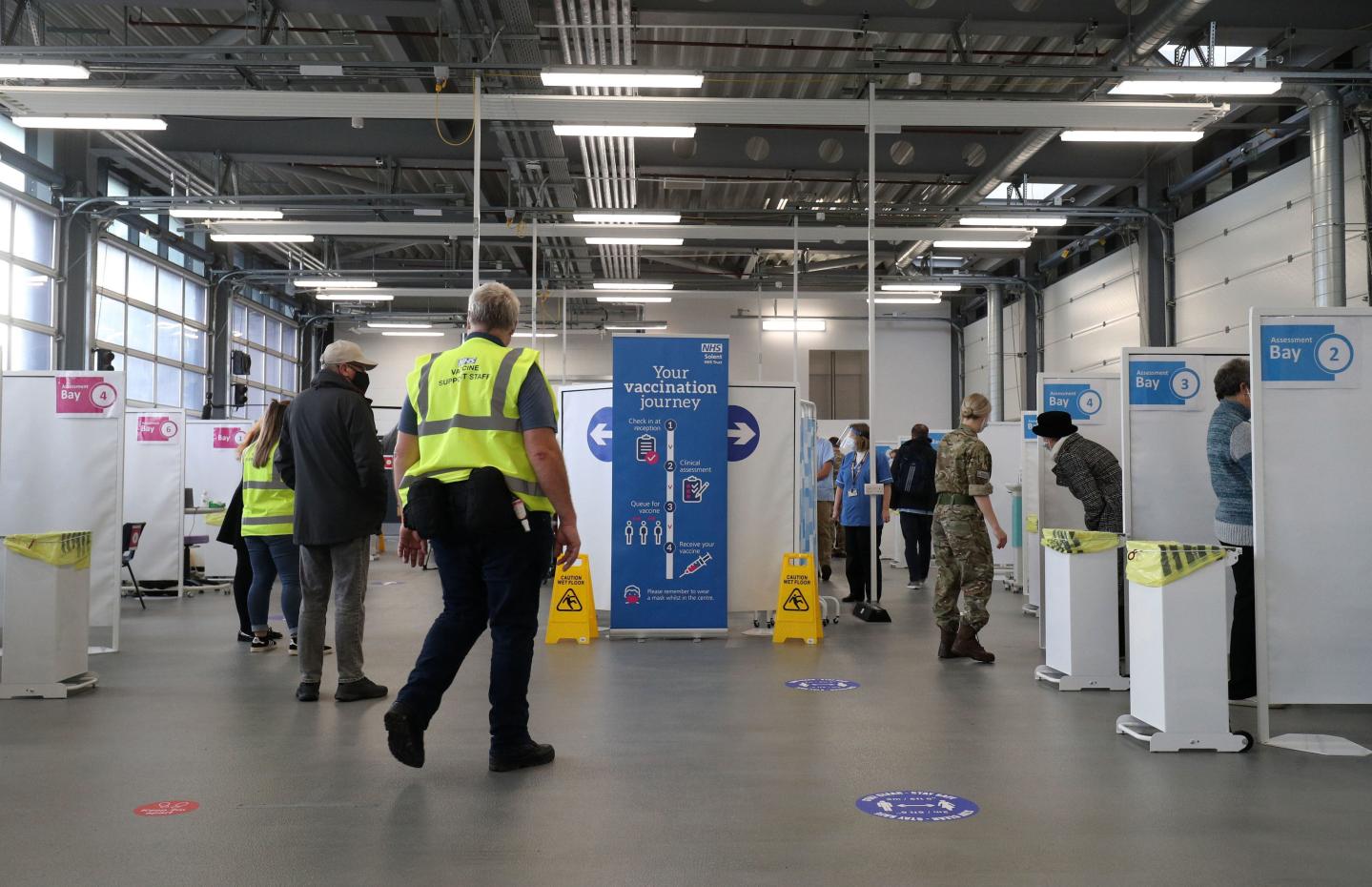 Rapid pace of U.K.’s COVID-19 vaccine rollout offers hope for economic recovery