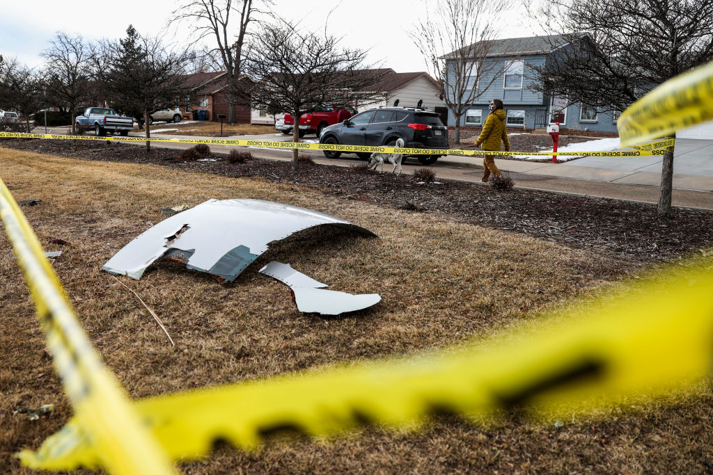 Boeing 777 Drops Debris Onto Denver Neighborhood After Engine Explosion