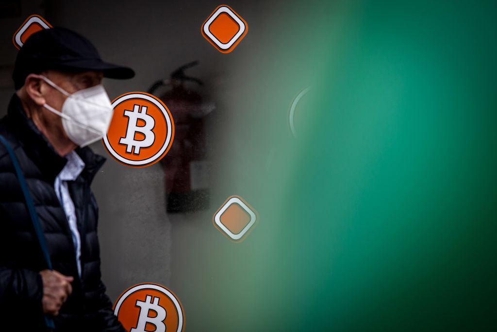 Bitcoin Kiosk As Currency Climbs Following Renewed Backing