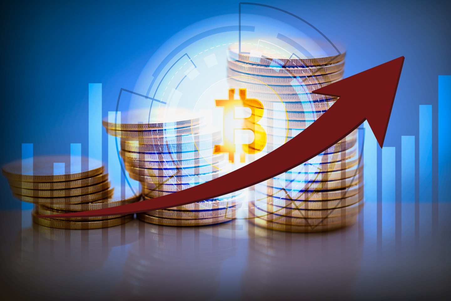 Bitcoin’s market cap tops $1 trillion