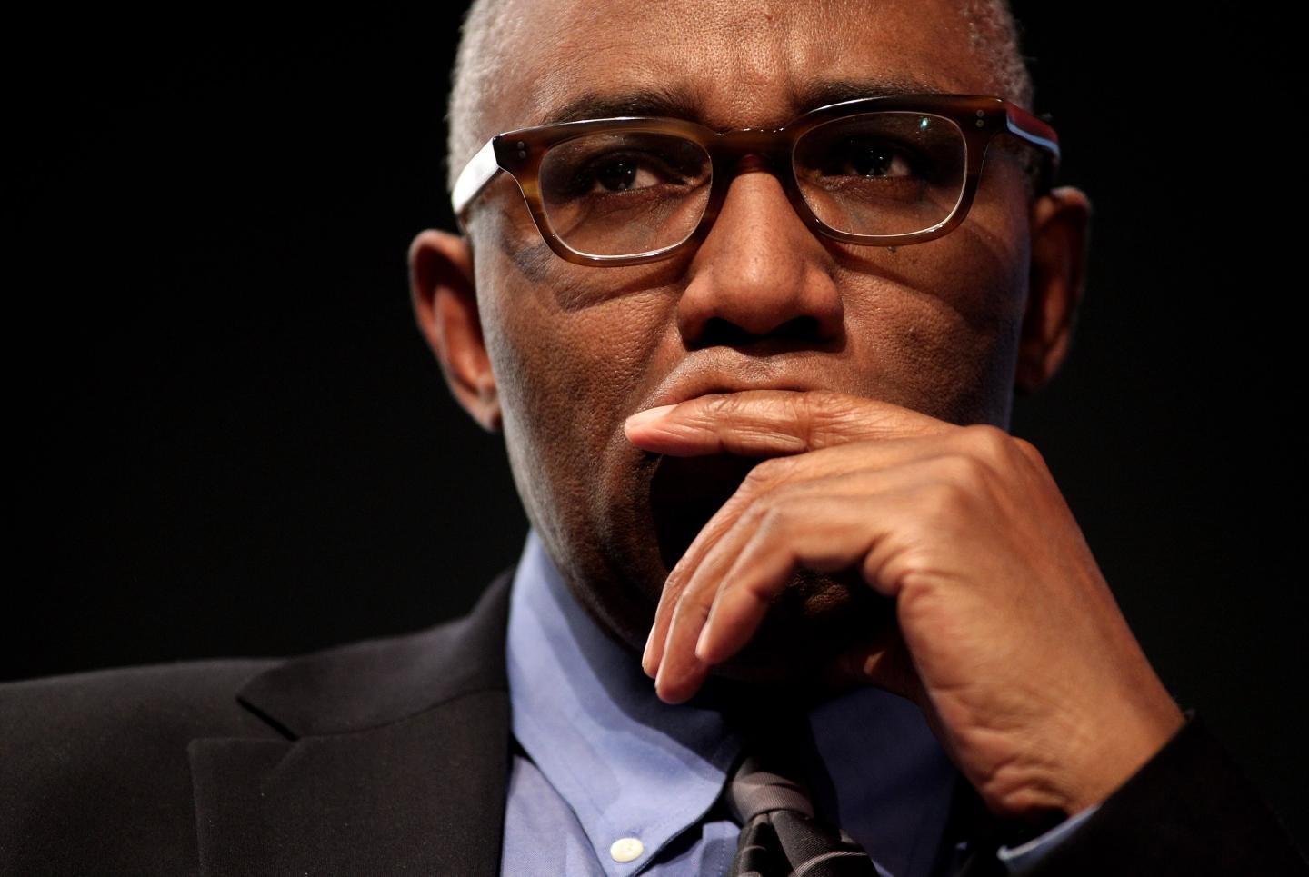 Trevor Phillips, the Chair of the Equality and Human Rights Commission, speaks at the British Chamber of Commerce Annual Conference held at the headquarters of BAFTA on March 18, 2010 in London, England.