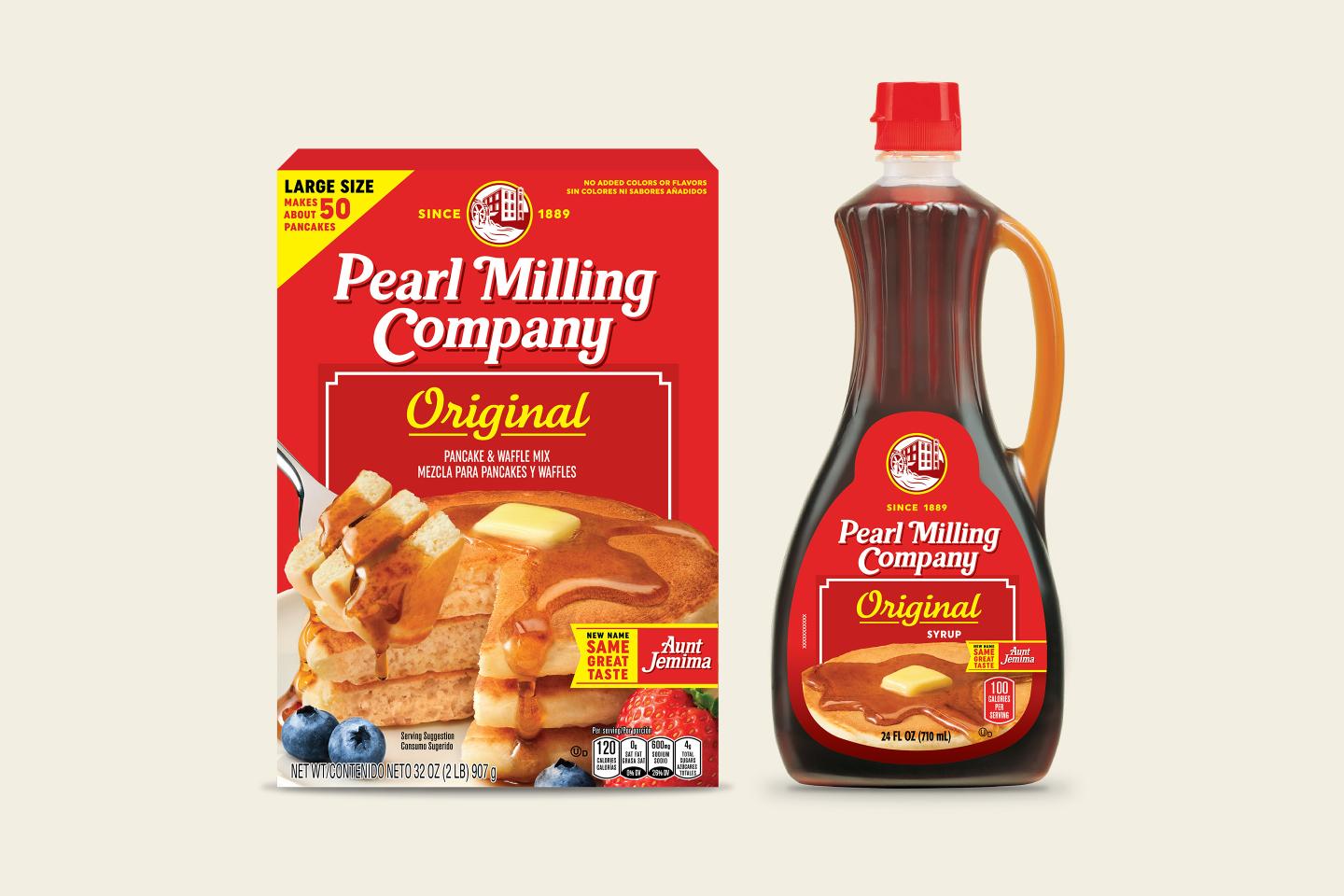 Aunt Jemima is rebranding as Pearl Milling Company.