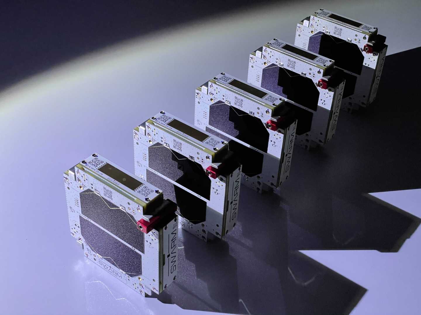 swarm's sandwich sized satellites