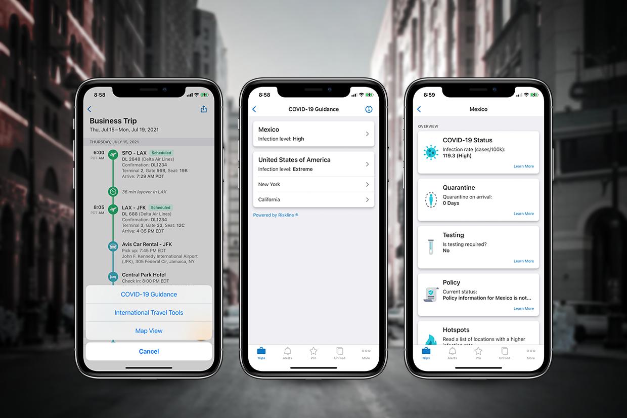 TripIt adds COVID-19 travel guidance to its widely used app