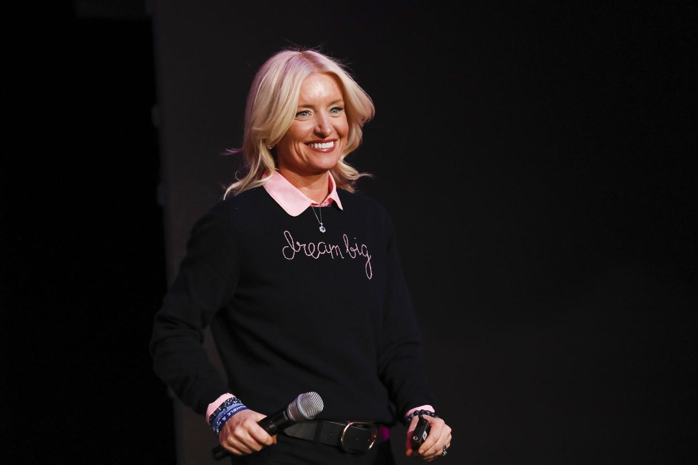 Carolyn Everson at the 2019 Makers Conference. “Amid this pandemic or any moment of crisis, leaders just need to accept people will need more of them,” Everson writes. 