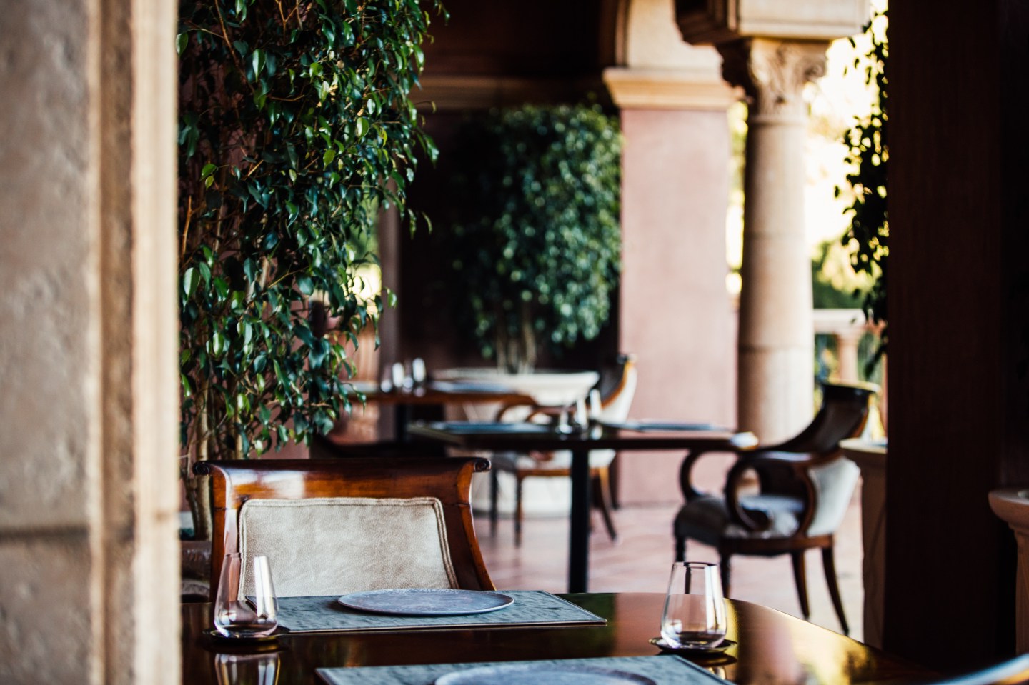 While its terrace was typically used for cocktails before or after dinner, San Diego’s Addison has transformed it for outdoor dining.