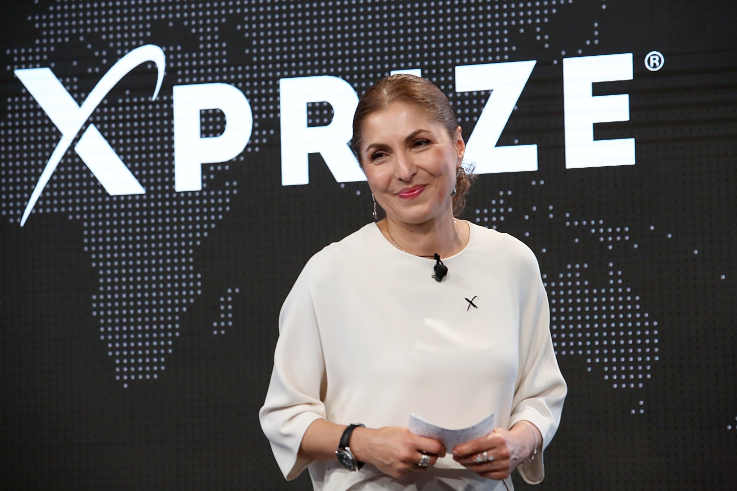 Anousheh Ansari, CEO, XPRIZE attends the Global Learning XPRIZE Foundation Grand-prize Awards at Google Playa Vista Office on May 15, 2019 in Playa Vista, California.